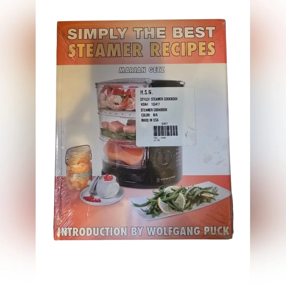 SIMPLY THE BEST STEAMER RECIPES BY MARIAN GETZ BY MARIAN - Hardcover *Excellent*